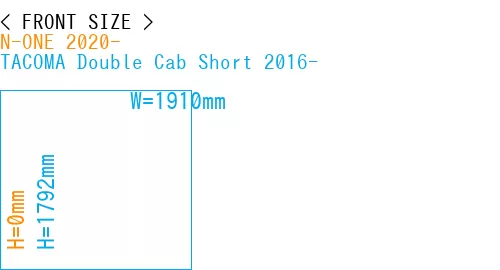 #N-ONE 2020- + TACOMA Double Cab Short 2016-